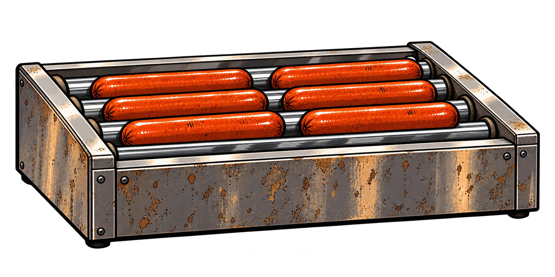 Hot-dog roller